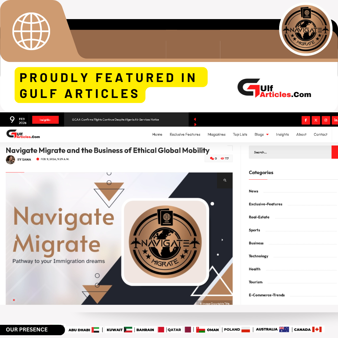 Navigate Migrate Featured in Gulf Articles