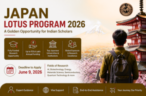 Japan's Lotus Program for Indian Scholars - Fully Funded - Navigate Migrate