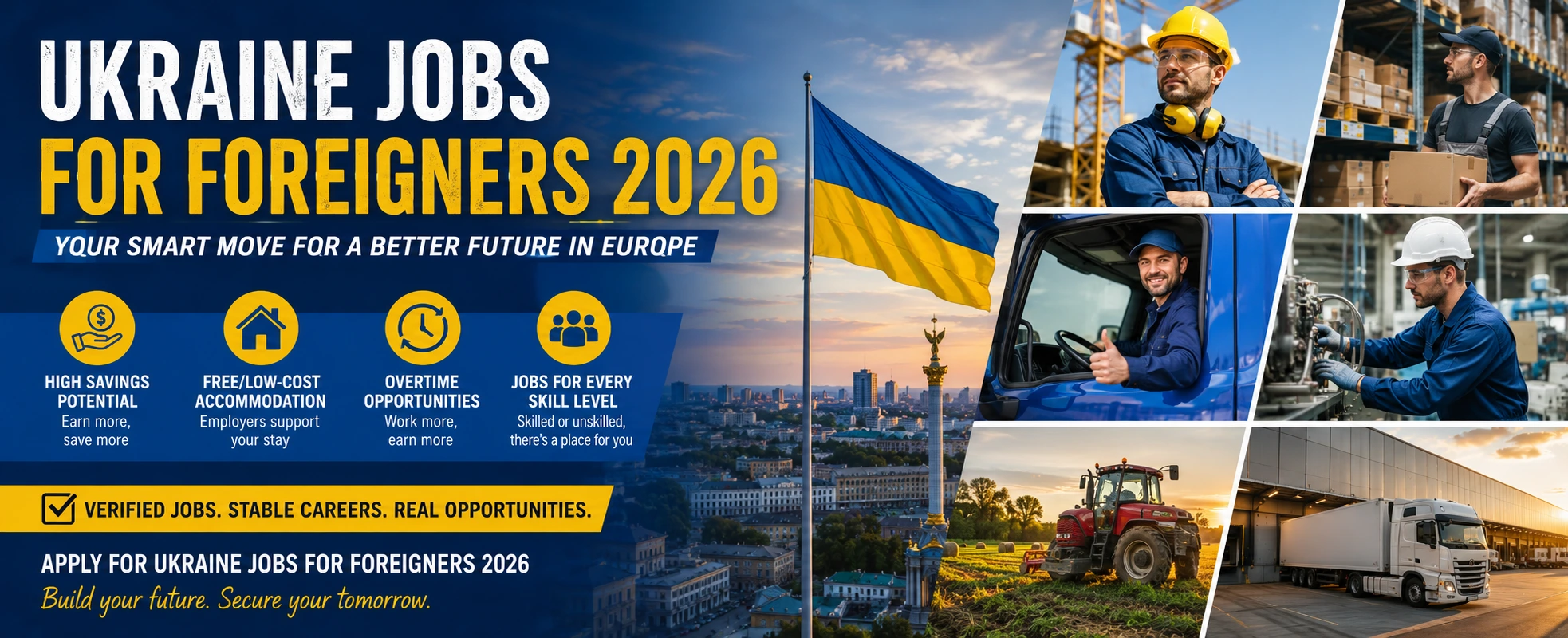 Ukraine jobs for foreigners 2026 - Apply now with the help of trusted immigration consultants for Kuwait