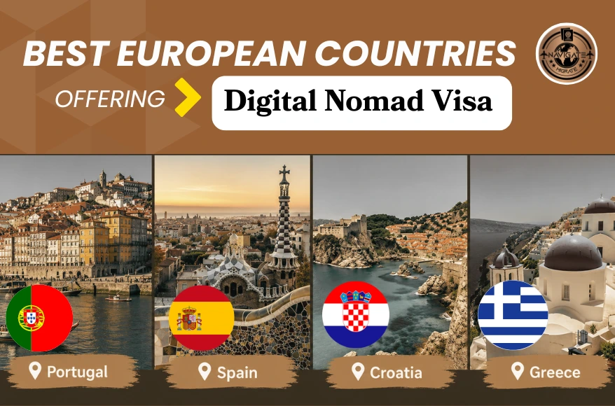 Best European Countries with Digital Nomad Visa in 2026 - Explore with Navigate Migrate